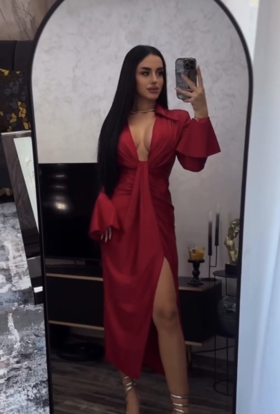 Rochie Modelatoare BELLA V Red - Img 5