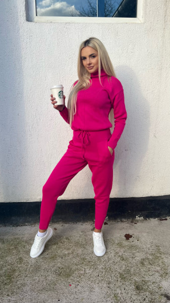 Set tricot Fucsia