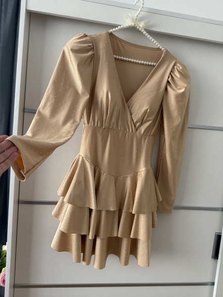 Rochie Barbie 2 Crystal Champagne
