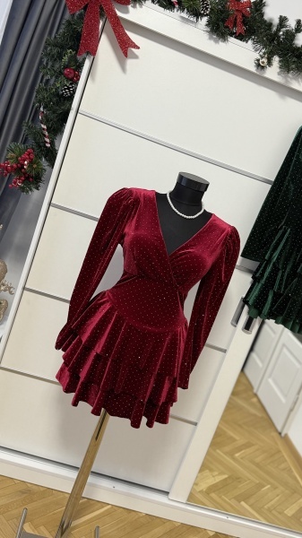 Rochie Barbie Crystal C Cherry - Img 3