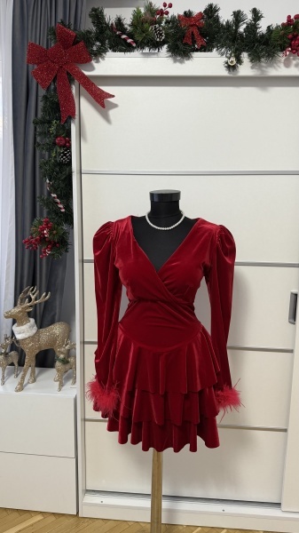 Rochie Barbie Luxury Red - Img 2