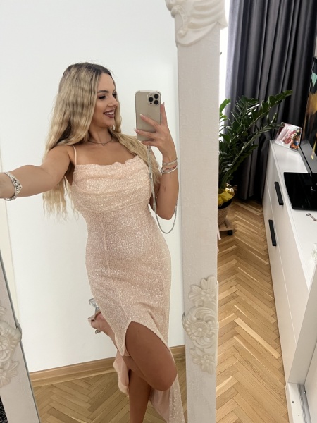 Rochie Maria Champagne - Img 5