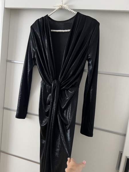 Rochie Modelatoare BELLA Black Sidef - Img 3