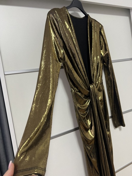 Rochie Modelatoare BELLA Sidef Gold - Img 2