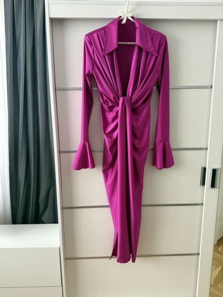 Rochie Modelatoare BELLA V Magenta - Img 3