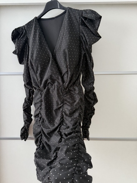 Rochie Yssa Crystal Black - Img 3