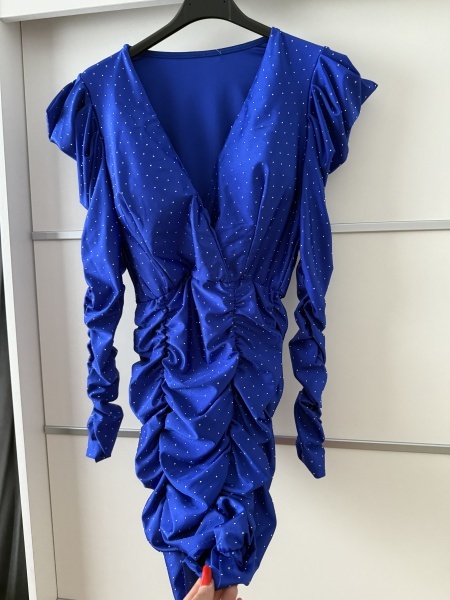 Rochie Yssa Crystal Royal Blue - Img 2