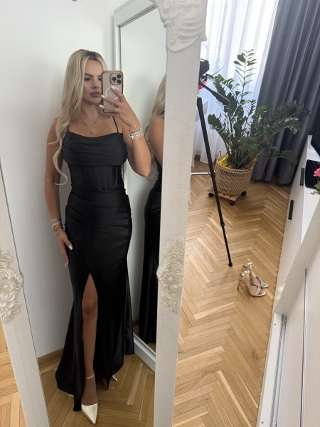 Rochie Ariana Full Black - Img 2