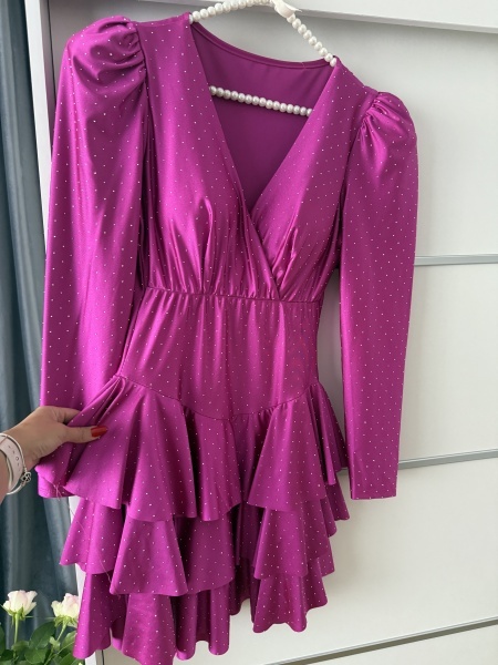 Rochie Barbie 2 Crystal Magenta