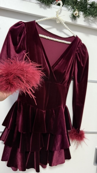 Rochie Barbie Luxury Cherry - Img 3