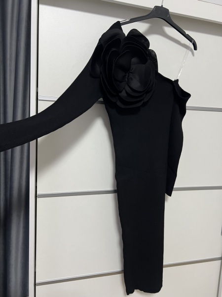 Rochie Flora Black