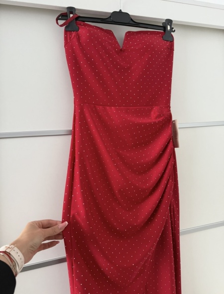 Rochie Iasmin Crystal Red - Img 2