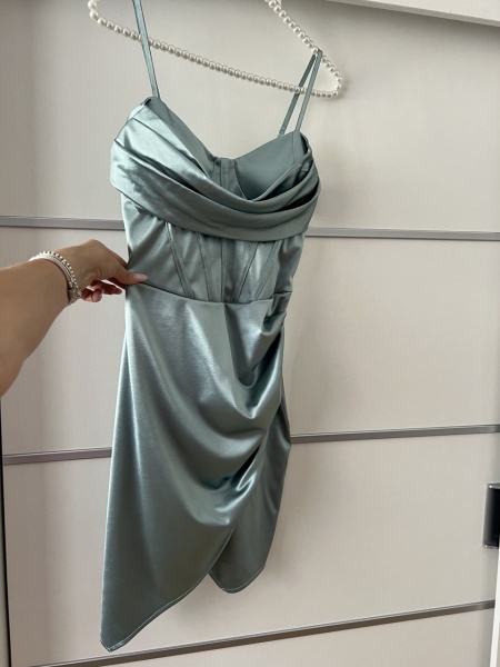 Rochie Irina Aqua Blue - Img 3