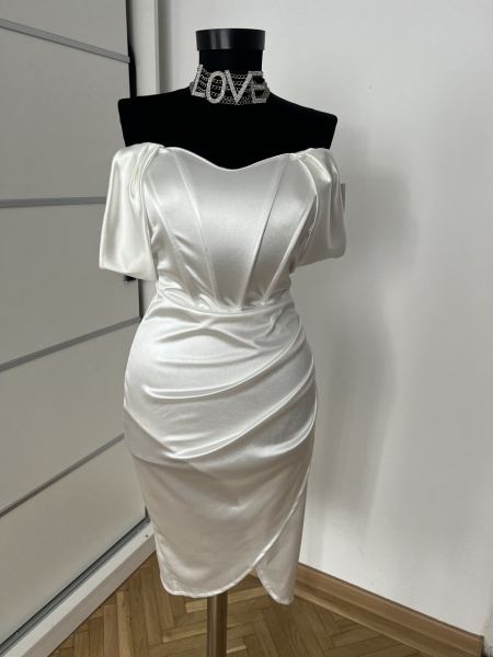 Rochie Iris Corset White