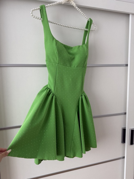 Rochie Iris Crystal Green - Img 2