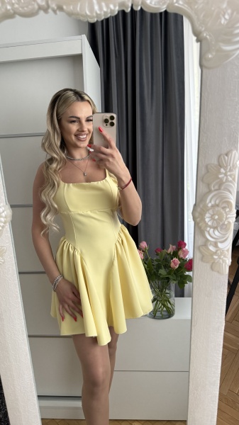 Rochie Iris Light Lemon - Img 3