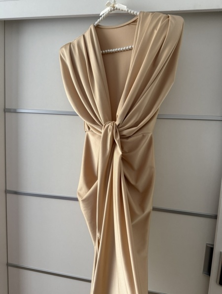 Rochie Modelatoare BELLA 2 Champagne - Img 2