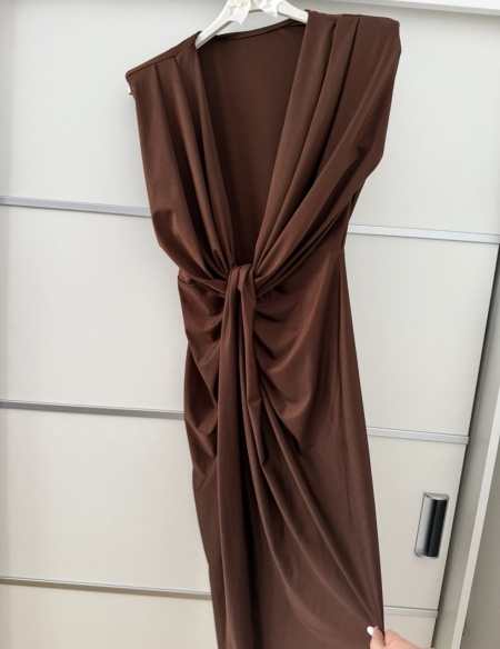 Rochie Modelatoare BELLA 2 Chocolate - Img 2