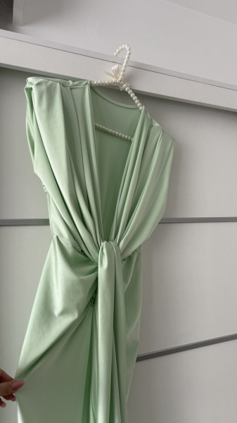 Rochie Modelatoare Bella 2 Lime - Img 3