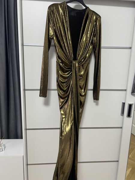 Rochie Modelatoare BELLA Sidef Gold - Img 3