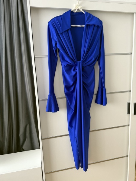 Rochie Modelatoare BELLA V Royal Blue - Img 3