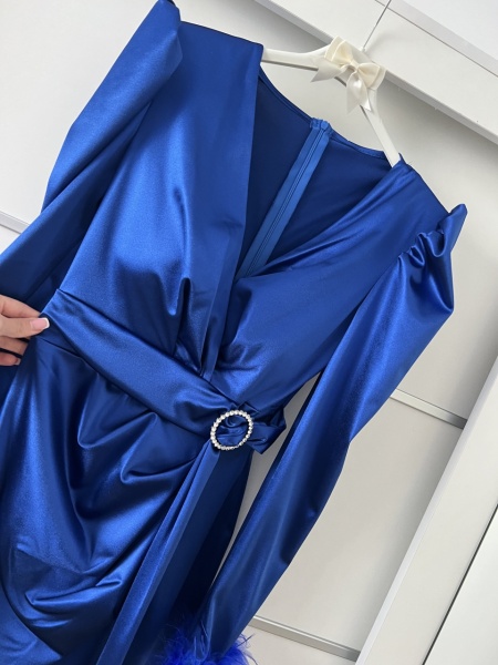 Rochie Sara Royal Blue