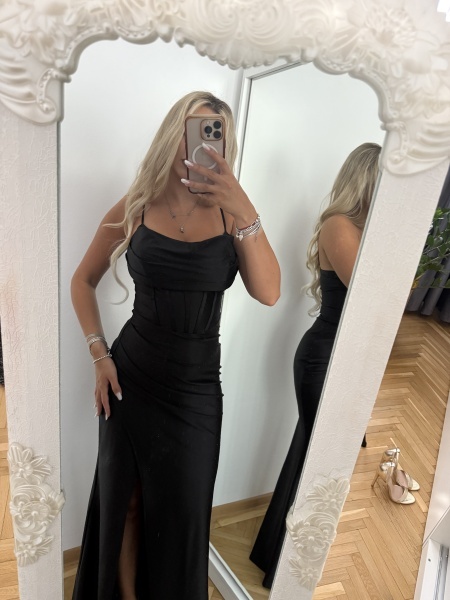 Rochie Ariana Full Black - Img 3