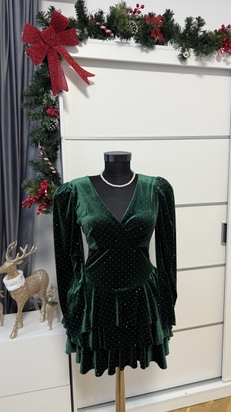 Rochie Barbie Crystal C Green - Img 3
