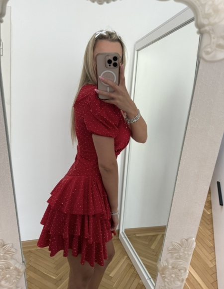 Rochie Barbie Crystal Red - Img 2