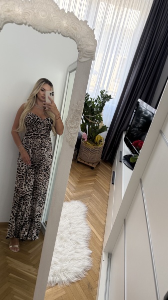 Rochie Ella Animal Print - Img 4