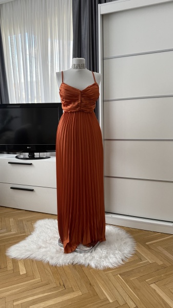 Rochie Ella Royal Orange - Img 5