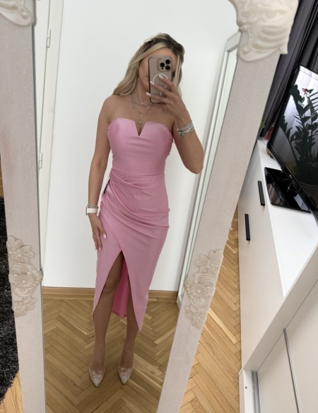 Rochie Iasmin Crystal Pink - Img 2