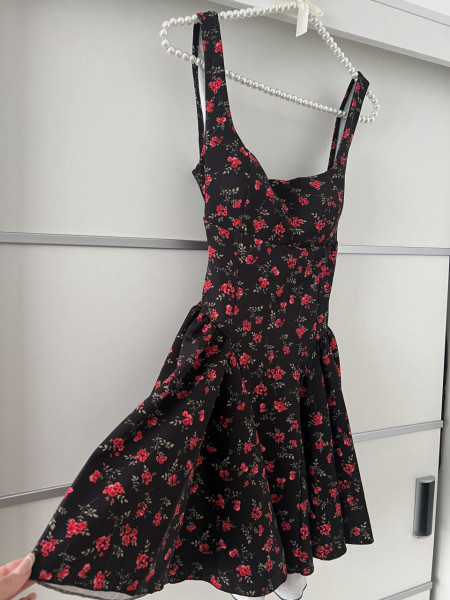 Rochie Iris Black Floral - Img 3