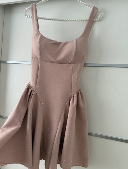 Rochie Iris Crystal Light Pink
