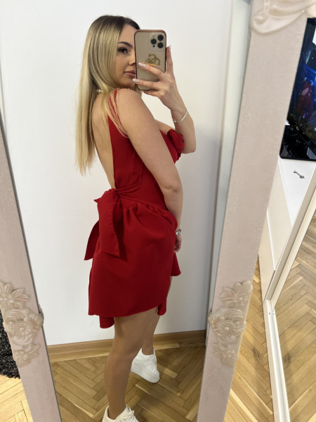 Rochie Iris Roses Red - Img 2