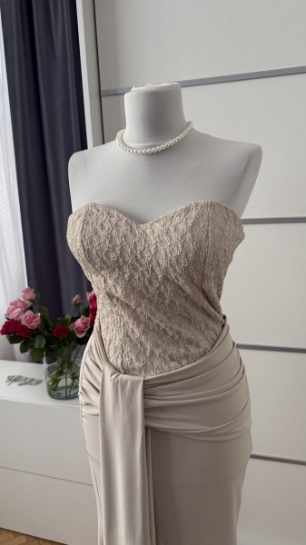 Rochie Karina Champagne - Img 3