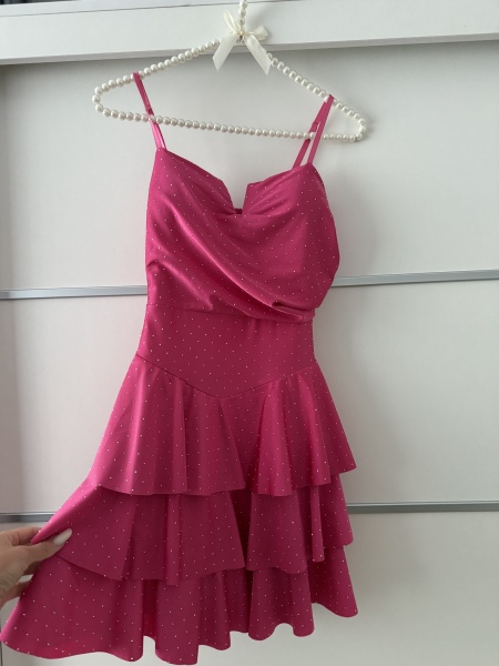 Rochie Mirabela Crystal Fucsia - Img 3