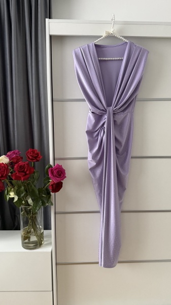 Rochie Modelatoare Bella 2 Crystal Lila - Img 4