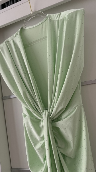 Rochie Modelatoare Bella 2 Crystal Lime - Img 2