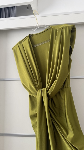 Rochie Modelatoare BELLA 2 Light Olive - Img 3
