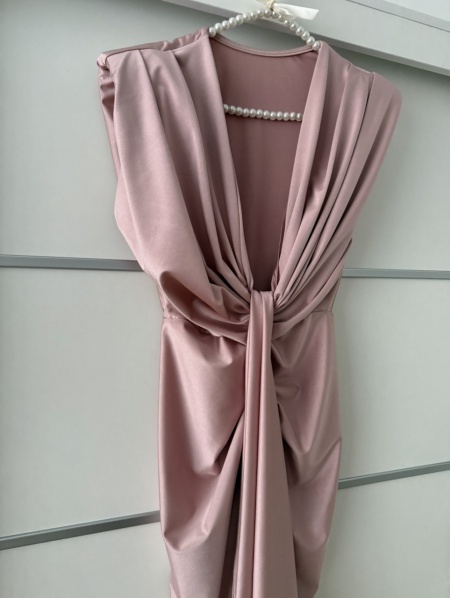 Rochie Modelatoare BELLA 2 Light Pink - Img 3