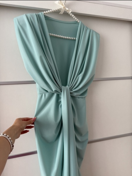 Rochie Modelatoare BELLA 2 Menthol - Img 3