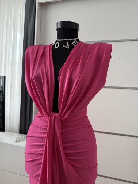 Rochie Modelatoare BELLA 2 Rosa - Img 6