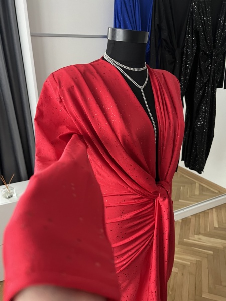 Rochie Modelatoare BELLA Fusion Red