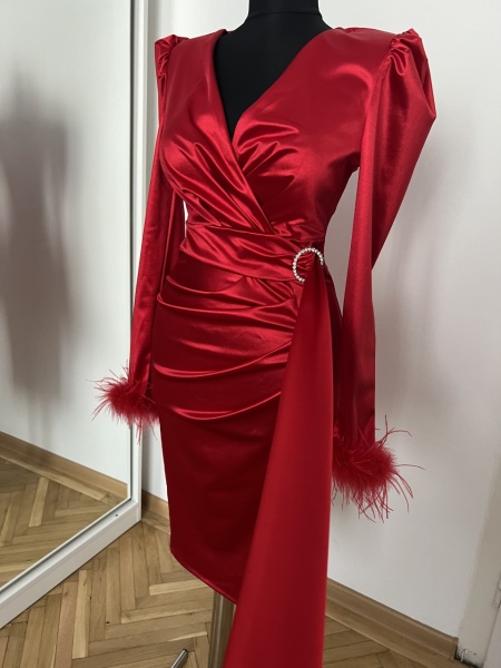 Rochie Sara Red
