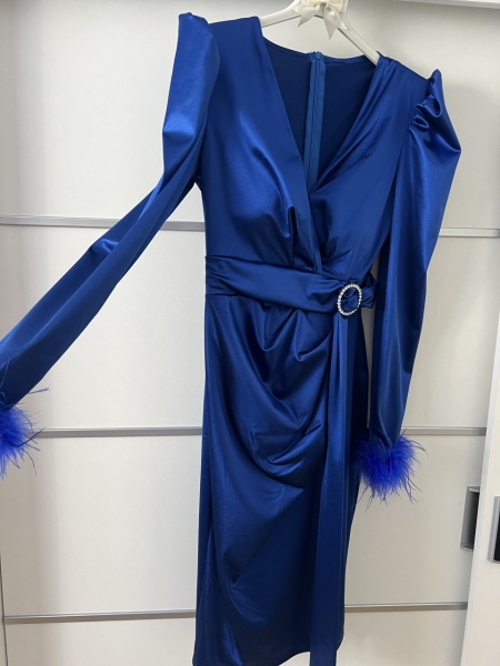 Rochie Sara Royal Blue - Img 3