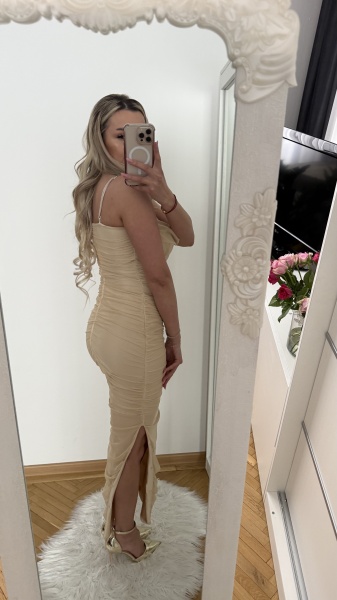 Rochie Sofia Champagne - Img 3