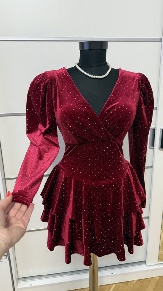Rochie Barbie Crystal C Cherry - Img 4