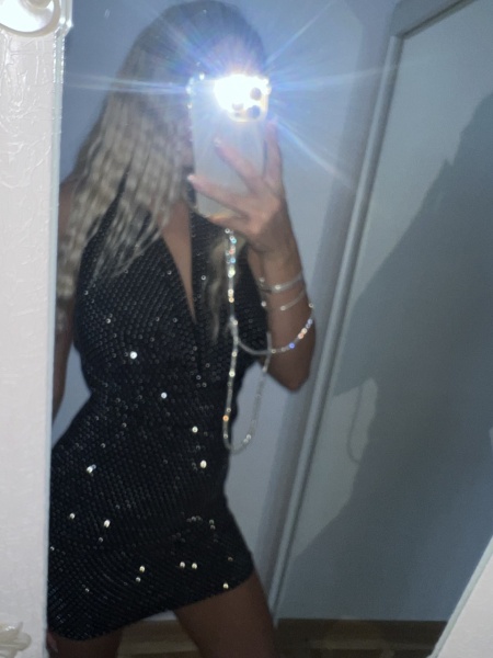 Rochie Evelin V Crystal