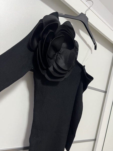 Rochie Flora Black - Img 3